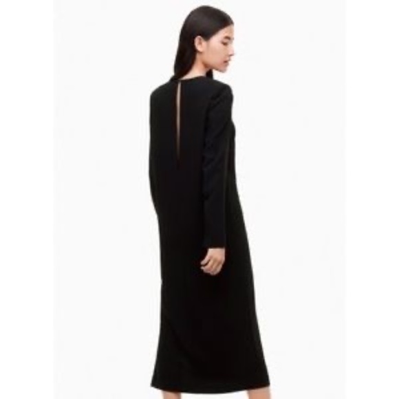 Aritzia Wilhelmina Black Babaton Dress - Picture 2 of 6